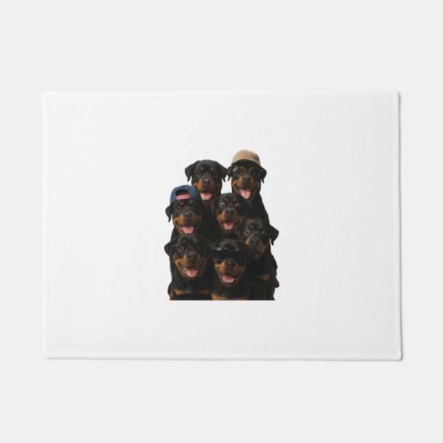 Paillasson Rottweiler (Devant)