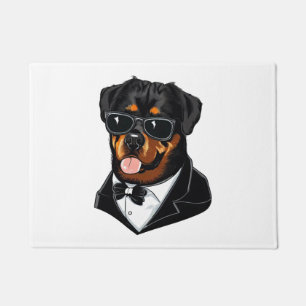 Paillasson Rottweiler Le Gardien Du Corps