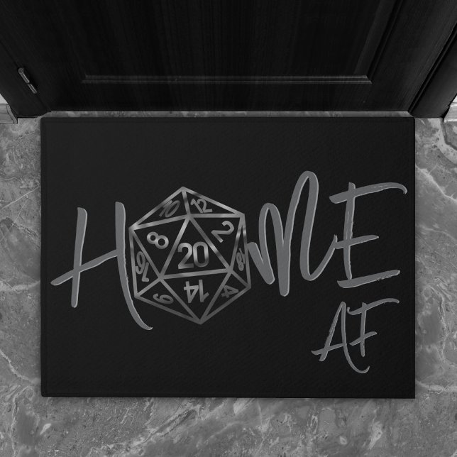 Paillasson RPG - AF | Imaginaire Tabletop Retro Gamer Dice (Créateur téléchargé)