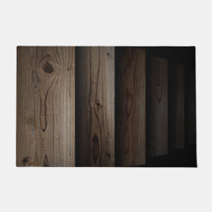 Paillasson Ruban d'illusion de l'escalier de bois  Mats d'esc