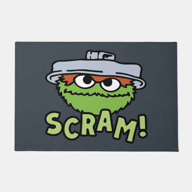 Paillasson Rue Sésame | Oscar the Grouch Scram! (Devant)