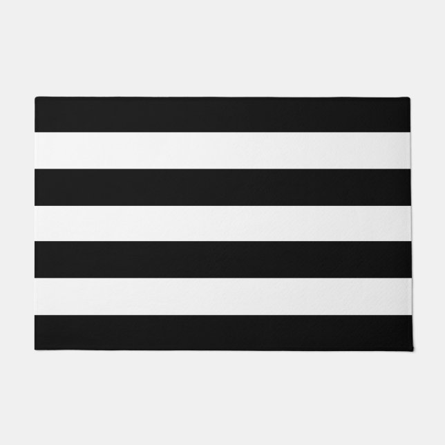 Paillasson Rug extérieur brun et blanc (Devant)