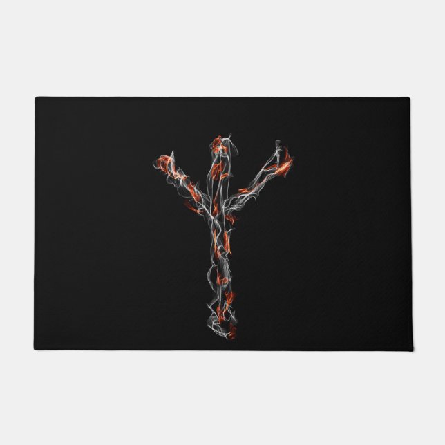 PAILLASSON *RUNE ALGIZ* (Devant)