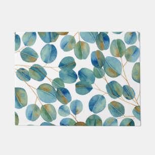 Paillasson Russe Aquarelle Eucalyptus Feuilles