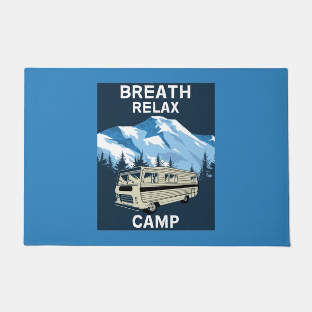 Paillasson RV Motorhome | Camper | Van de voyage | Musique ré (Devant)