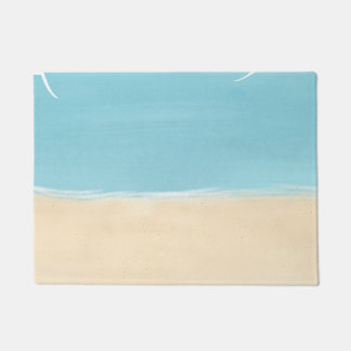 Paillasson Sable de plage aqua