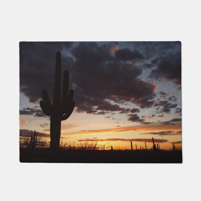 Paillasson Saguaro Sunset III Arizona Desert Paysage (Devant)