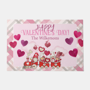 Paillasson Saint-Valentin en train