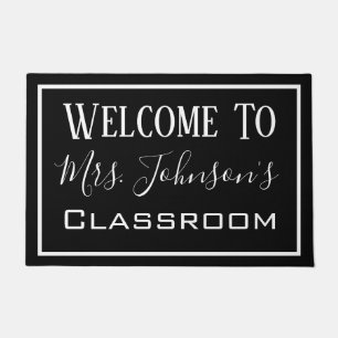Paillasson Salle de classe de l'enseignant personnalisée Mat 
