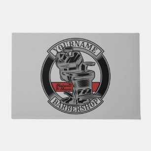 Paillasson Salon de coiffeur Retro Personnalisé