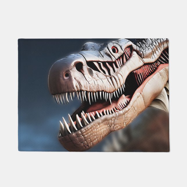 Paillasson Salutations Mon Fellow T Rexs, Porte Mat (Devant)