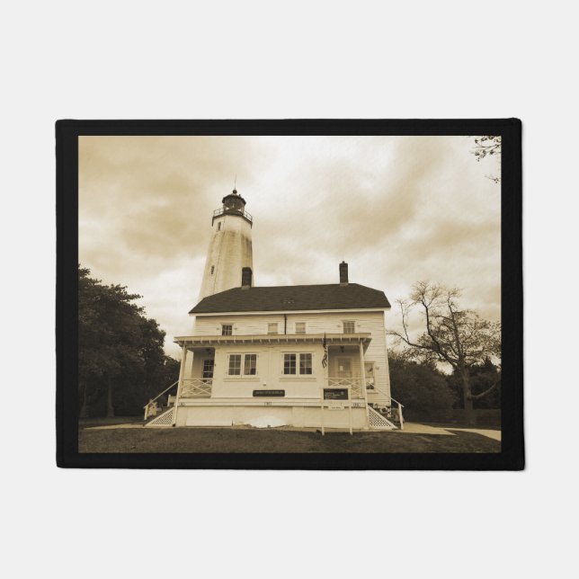 Paillasson Sandy Hook Lighthouse (Devant)