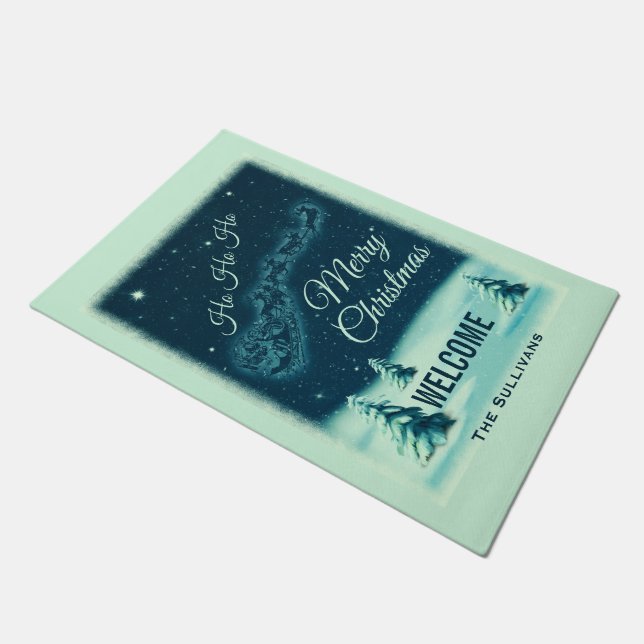 Paillasson Santa and his Reindeers (Incliné)