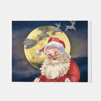 Paillasson Santa Clause et Reindeer