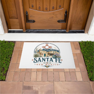 Paillasson Santa Fe Nouveau-Mexique Architecture Adobe Sud-Ou