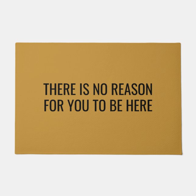 Paillasson Sarcastique drôle de rude (Devant)