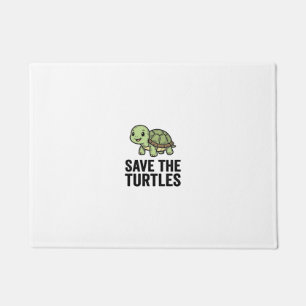 Paillasson Sauver Les Tortues Vintage Tortue Conservation T-S