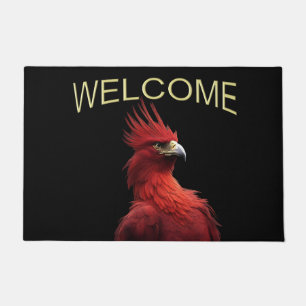 Paillasson Scarlet Phoenix Est Fièrement Bienvenue