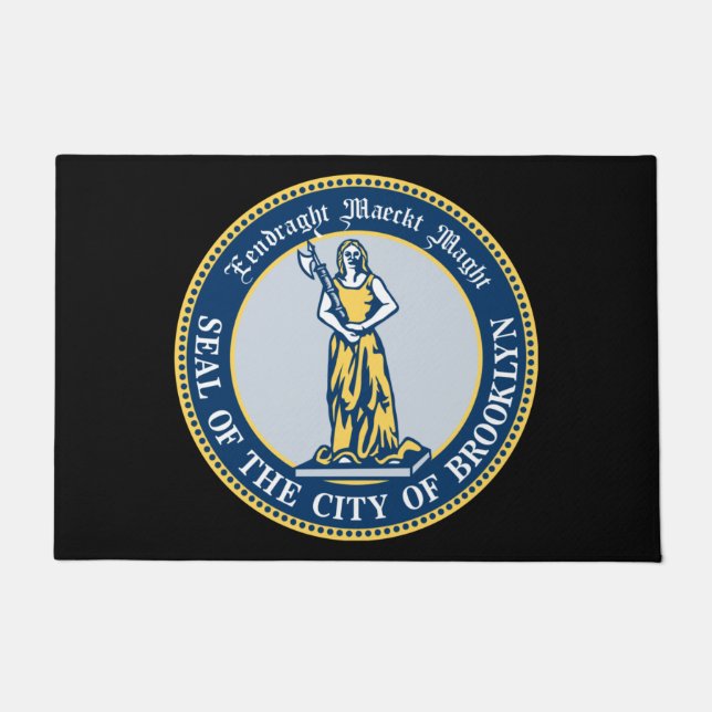 Paillasson Sceau de Brooklyn (Borough in New York City) (Devant)