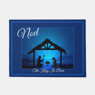 Paillasson Scène de Noël-mat-Noel Manger