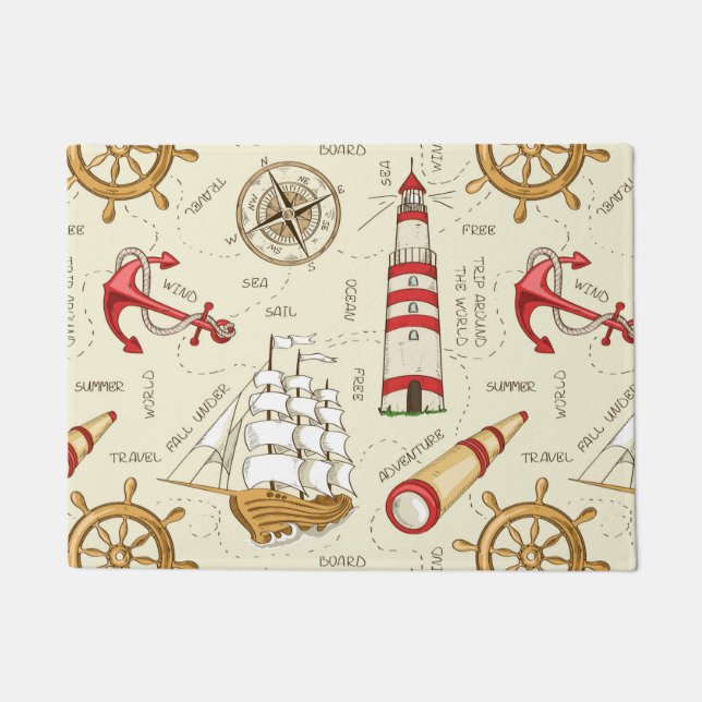 Paillasson Scène d'océan (Devant)