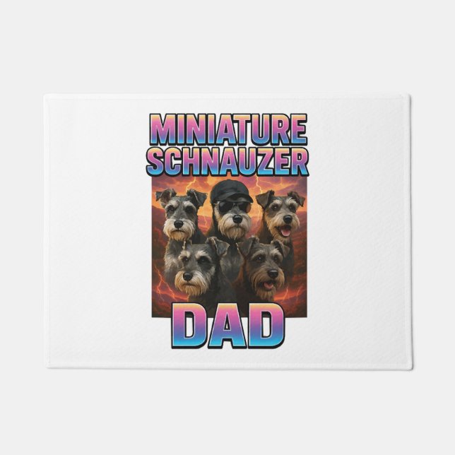 Paillasson Schnauzer miniature (Devant)