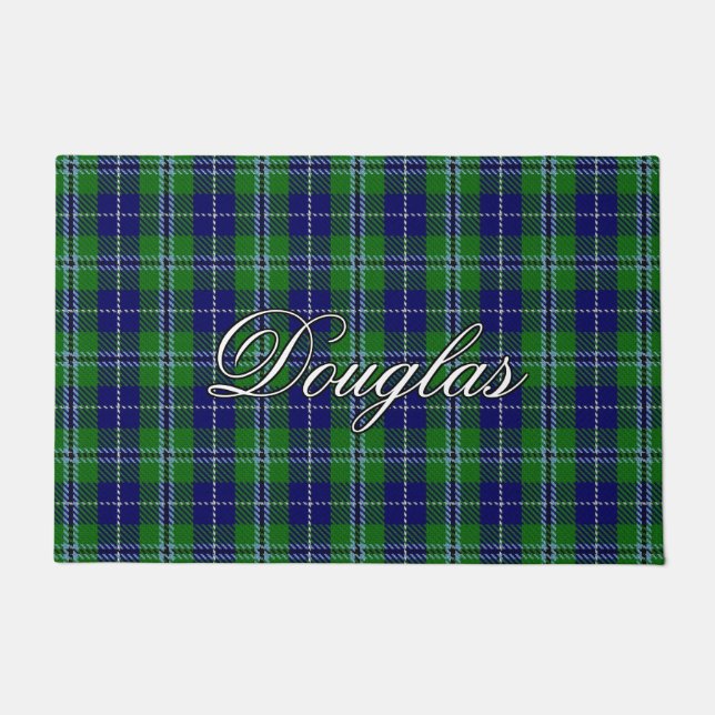 Paillasson Scots Vista Clan Douglas Tartan Plaid (Devant)
