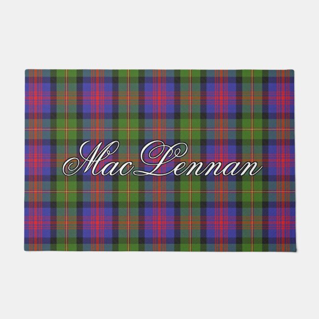 Paillasson Scots Vista Clan MacLennan Tartan Plaid (Devant)
