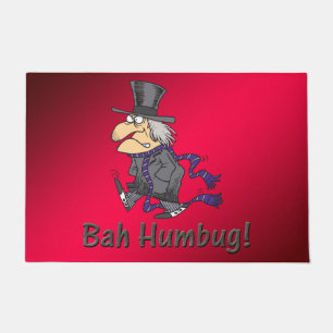Paillasson Scrooge & Bah Humbug Welcome Mat