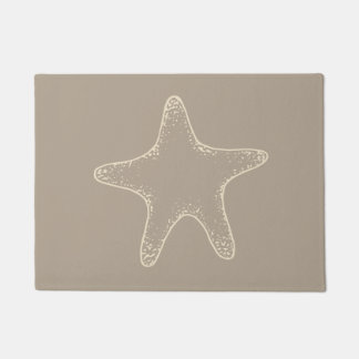 Paillasson Sea Starfish Beach Doormat Bienvenue Mat Rug Cadea