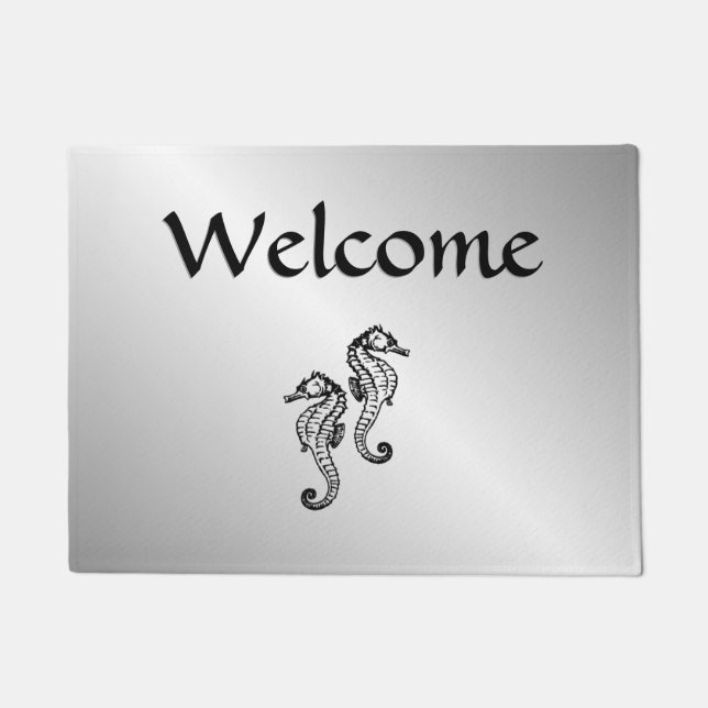 Paillasson Seahorse Silver (Devant)