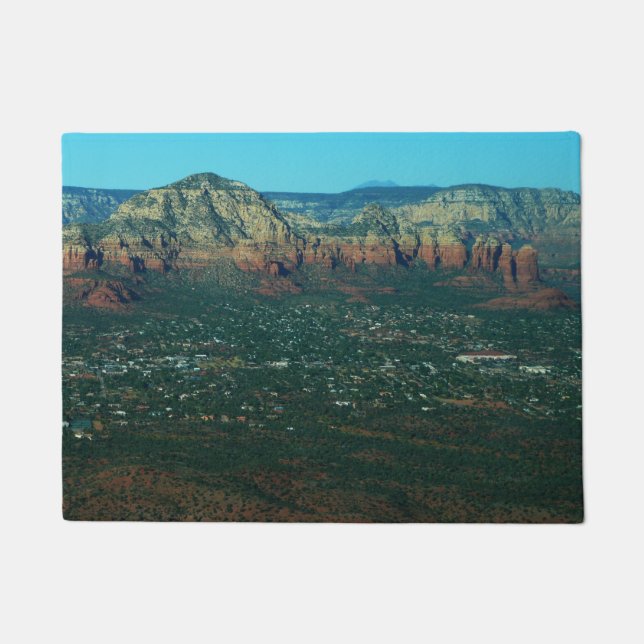Paillasson Sedona et Coffee Pot Rock vus d'en haut (Devant)