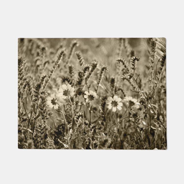 Paillasson Sepia Floral (Devant)