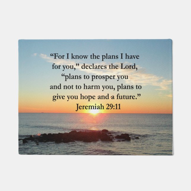 PAILLASSON SERENE JEREMIAH 29:11 SCELER (Devant)