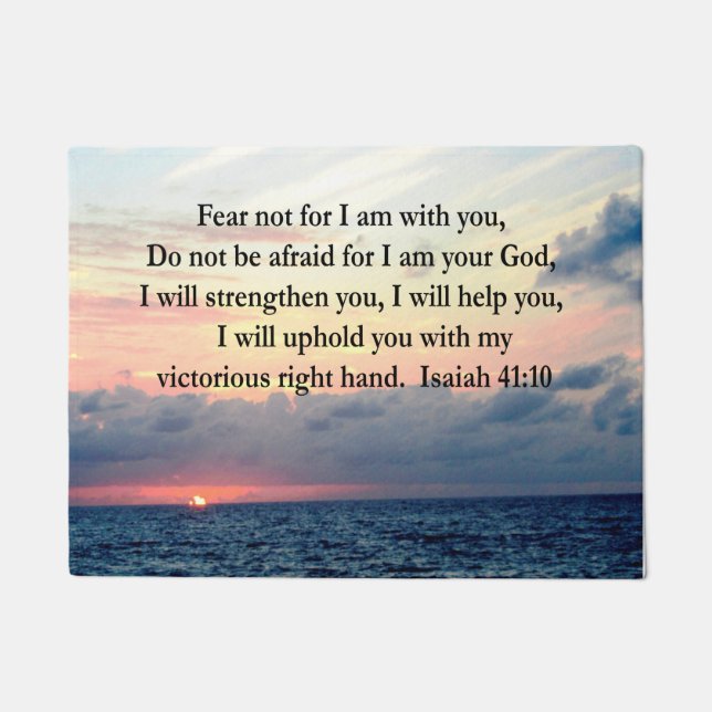 PAILLASSON SERENE SCELER ISAIAH 41:10 (Devant)