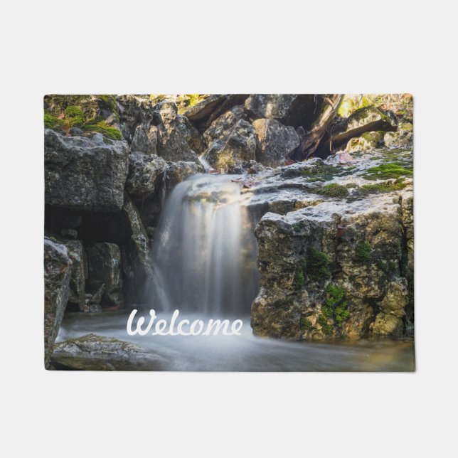 Paillasson Serenity Spa Falls Welcome Doormat (Devant)