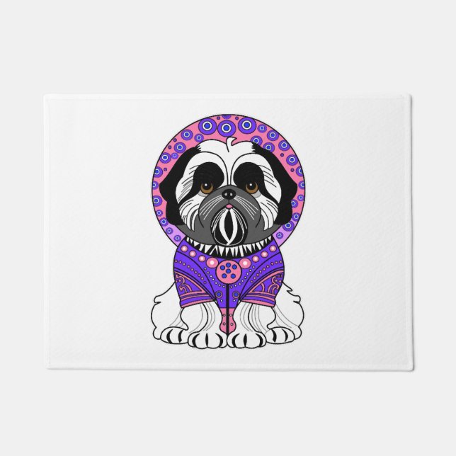 Paillasson Shih Tzu Princesse (Devant)