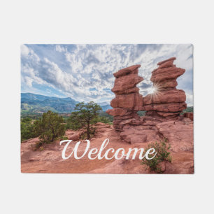 Paillasson Siamese Twins Colorado Sunburst Welcome Doormat