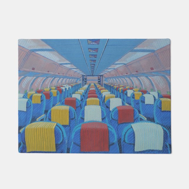 Paillasson Sièges d'avion (par Gregorio Undurraga) (Devant)