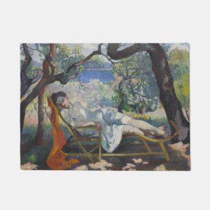Paillasson Siesta (Jeanne Dormir dans le jardin méditerranéen