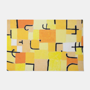 Paillasson Signes en jaune, Paul Klee