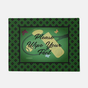 Paillasson S'il vous plaît essuyer vos pieds cool tennis
