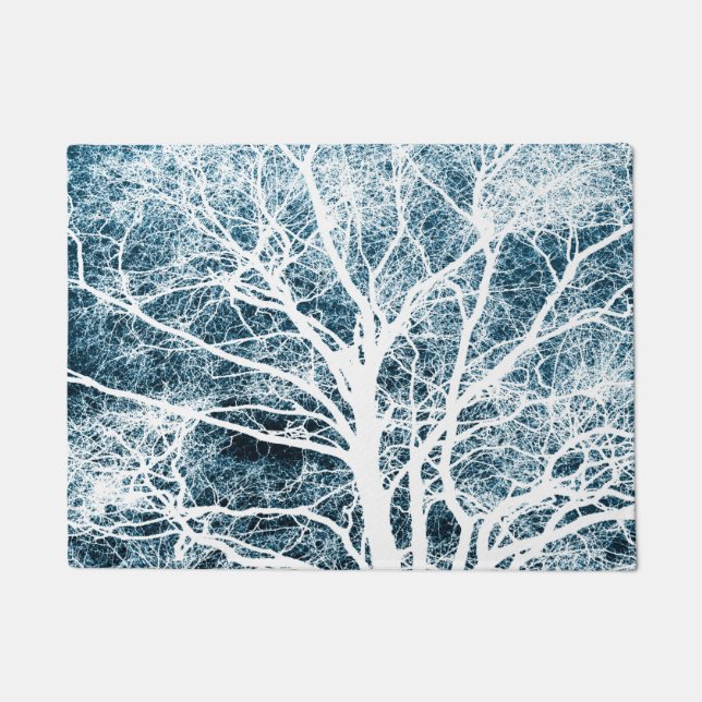 Paillasson Silhouette de l'arbre (Devant)