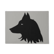 Silhouette de loup