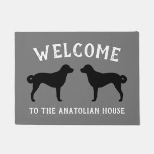 Paillasson Silhouettes de Chien de Berger Anatolien