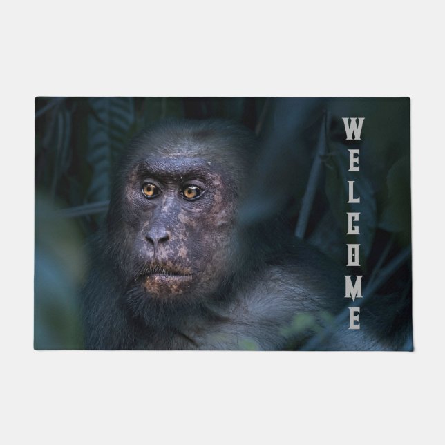 Paillasson Singe dans la jungle (Devant)