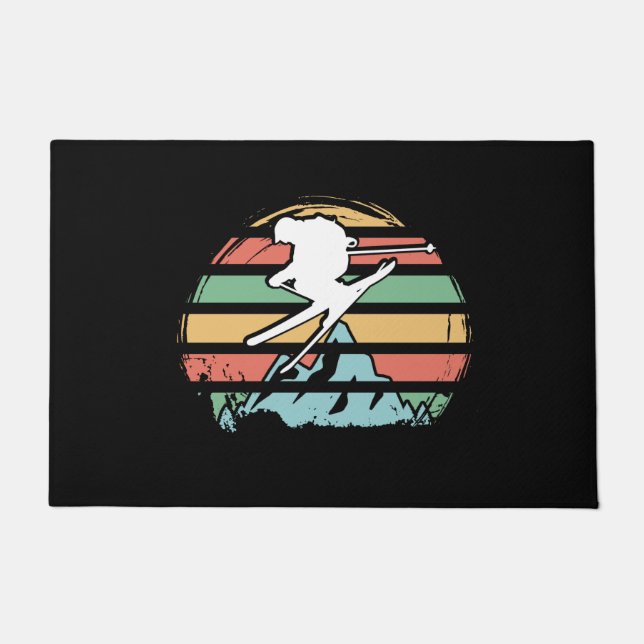 Paillasson Ski Rétro (Devant)