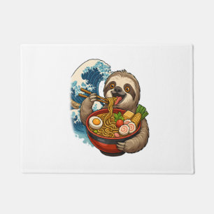 Paillasson Sloth Mange Japonais Ramen