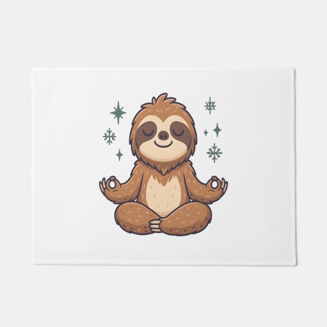 Paillasson Sloth Yoga Sloth (Devant)