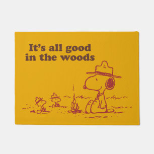 Paillasson Snoopy Scout Beagle - Tout le bien dans les bois